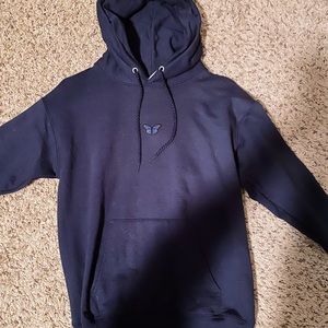 Navy butterfly hoodie